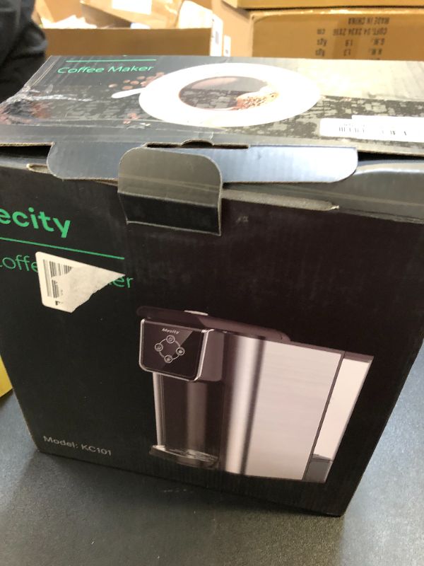 Photo 1 of Mecity Coffee Maker 3 in 1 Single Serve Coffee Machine, Compatible with K cup Capsules, Instant Coffee Pot, Tea maker, 6,8,10 Oz Cup, Removable 50 Oz Water Reservoir, 120V 1150W