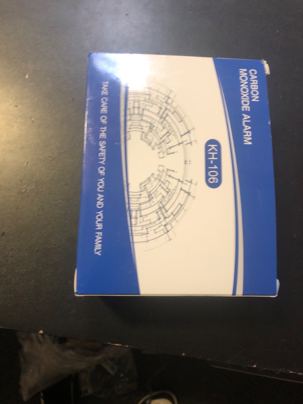 Photo 1 of WESHLGD Carbon Monoxide Detectors, Plug in Type CO Alarm Monitor with Clear LCD Display, 3-in-1 Carbon Monoxide Detector (CO, Temperature and Humidity Display), Easy to Read & Install