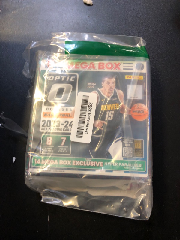 Photo 2 of 2023-24 Panini Donruss Optic Basketball Mega Box (56 Cards/Box) Hyper Parallels Sealed