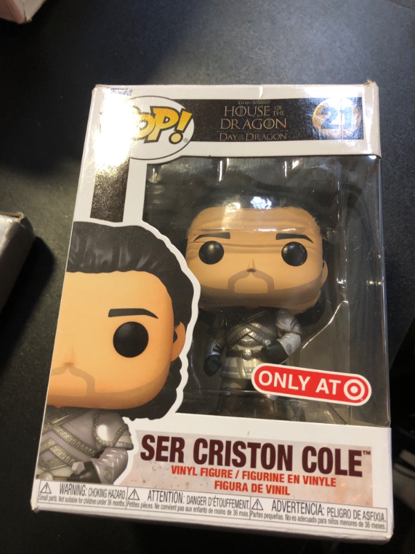 Photo 2 of Funko Pop! TV: House of The Dragon - Ser Criston Cole - Amazon Exclusive - Collectible Vinyl Figure - Gift Idea - Official Merchandise - Toys for Children and Adults - TV Fans