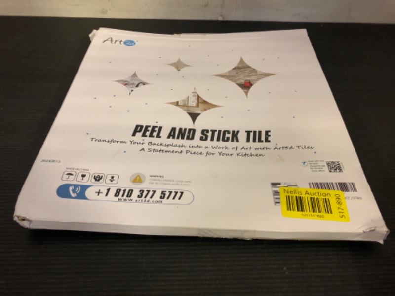 Photo 1 of Art3d Peel and Stick Wall Tile for Kitchen Backsplash