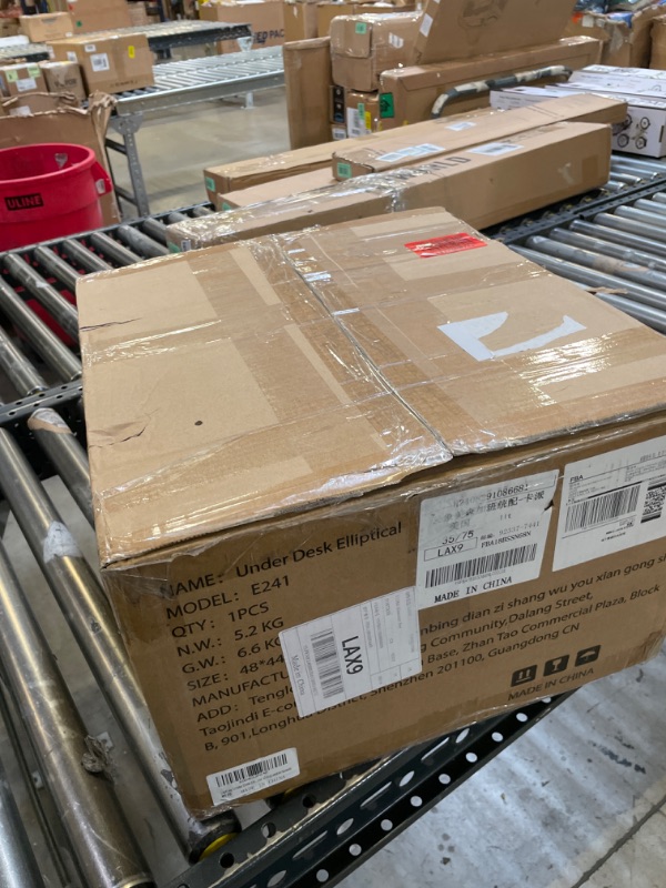 Photo 4 of LapEasy Under Desk Elliptical Machine, Electric Ellipse Leg Exerciser for Seniors Portable Mini Seated Elliptical for Home with Display Monitor and Remote Control 12 Adjustable Speeds