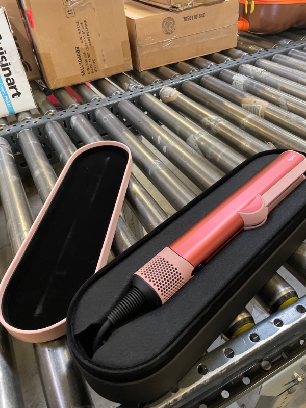 Photo 2 of Dyson Special edition Airstrait™ straightener in Strawberry bronze and blush pink