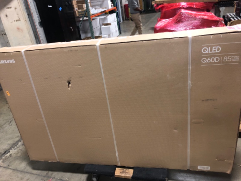 Photo 2 of FACTORY SEALED SAMSUNG 85-Inch Class QLED 4K Q60D Series Quantum HDR Smart TV w/Object Tracking Sound Lite, Motion Xcelerator, Slim Design, Gaming Hub, Alexa Built-in (QN85Q60D, 2024 Model)