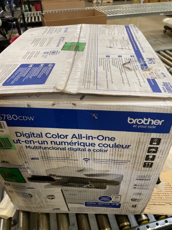 Photo 5 of Brother MFC-L3780CDW Wireless Digital Color All-in-One Printer with Laser Quality Output, Single Pass Duplex Copy & Scan | Includes 4 Month Refresh Subscription Trial ¹ Amazon Dash Replenishment Ready