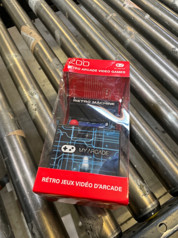 Photo 1 of My Arcade Retro Machine Playable Mini Arcade: 200 Retro Style Games Built In, 5.75 Inch Tall, Powered by AA Batteries, 2.5 Inch Color Display, Speaker, Volume Control