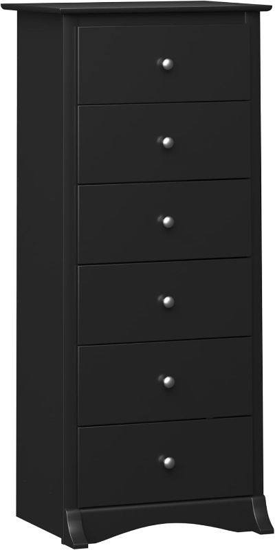 Photo 1 of 
Prepac Sonoma 6 Drawer Dresser for Bedroom, Tall Chest of Drawers, Bedroom Furniture