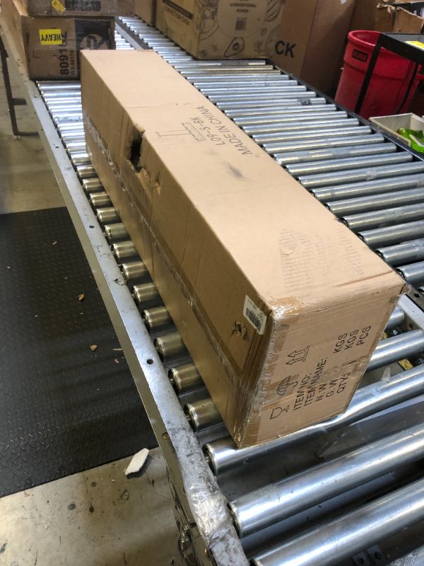 Photo 1 of Espird Farmhouse Dining Room Light Fixture - 5 Light Matte Black Rectangle Light Fixture with Adjustable Height & Thickened Metal Dining Table Light Fixture Chandeliers for Dining Room&Kitchen Island