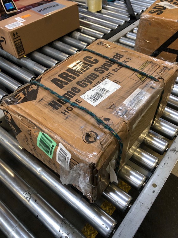 Photo 1 of Home Gym, Multifunctional Home Gym Equipment for Leg Press, 150LBS Weight Stack Machine, Workout Station with Pulley System for Full Body Training