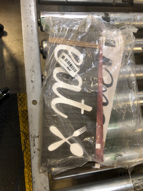 Photo 1 of "EAT, DRINK, LOVE" 3 DECORATIVE SIGNS