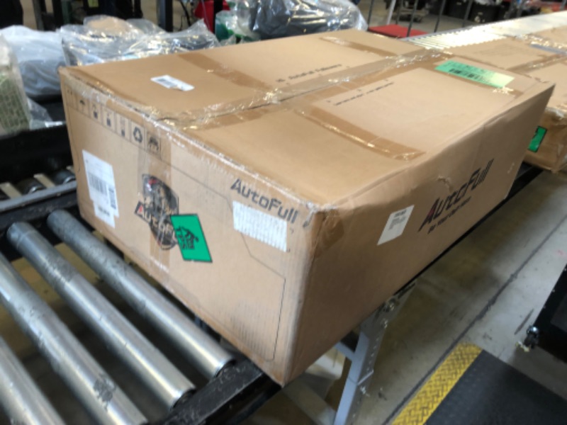 Photo 1 of AutoFull Gaming Chair, Racing Style Gaming Chair with Velvet Material Ergonomic Lumbar Support,Adjustable High Back PU Leather PC Chair,Dark