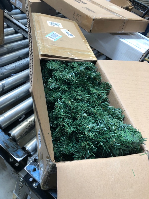 Photo 1 of Syhood Bendable Christmas Tree Whimsical Christmas Tree Grin Has Christmas Tree Pre-Lit Lime Green Christmas Tree Stole Christmas Tree Bent Top Xmas Tree with Ornament Storage Bag (Dark Green, 4ft)