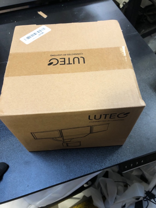 Photo 1 of LUTEC 80W 9000LM LED Security Lights Motion Sensor Outdoor Lights, 4 Head LED Flood Lights Outdoor 5000K Daylight, IP65 Waterproof, Motion Detected Lights for Outside, House, Garage, Yard (White)