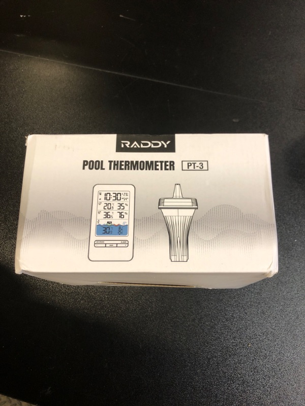 Photo 1 of Raddy PT-3 Smart Pool Thermometer with 2 Additional Remote Sensors,Digital Swimming Pool APP Remote Monitor with IPX7 Waterproof, Remote App Notification Alert for Ice Bath Tub, Fishbowl, Pond,Hot Tub