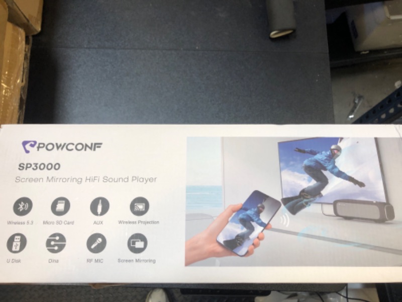 Photo 1 of Karaoke Machine with 2 Microphones, 2.1 Channels, Subwoofer, Home Theater Audio Sound Bar for Smart TV, Bluetooth/HDMI/ARC/TF-Card/WiFi, HiFi Bluetooth Speaker for Home, Indoor, Party, Meeting