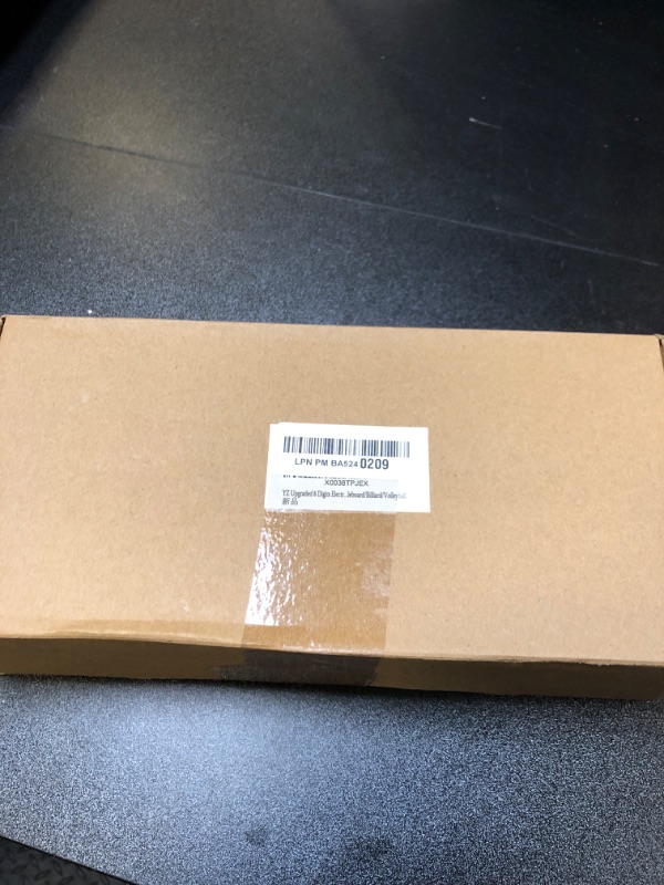 Photo 1 of YZ 6 Digits Bluetooth Electronic Scoreboard, Digital Scoreboard with Remote, Cornhole Score Keeper Basketball Scoreboard for Indoor&Outdoor Game, Shuffleboard/Billiard/Volleyball