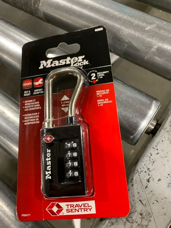 Photo 1 of Master Lock TSA Luggage Lock