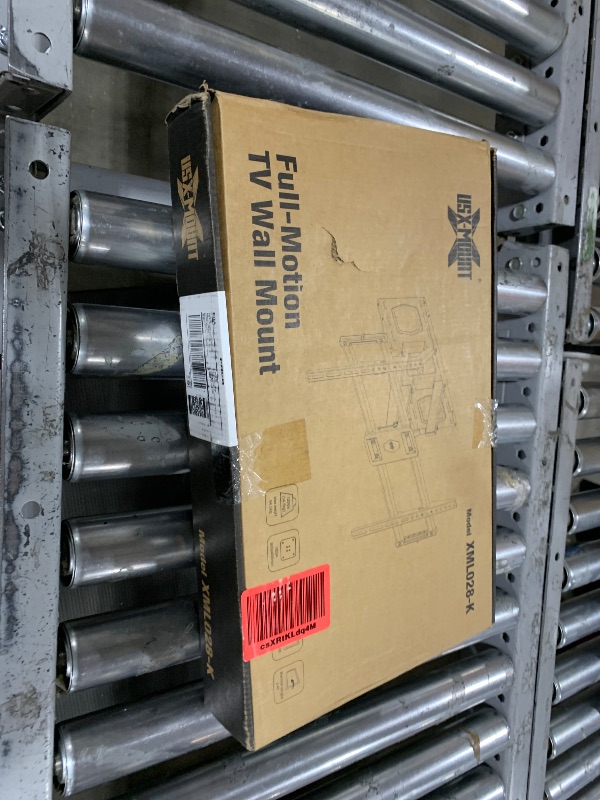 Photo 1 of USX MOUNT Full Motion TV Mount for 37-86 Inch Flat Screen LED TV up to 120 lbs, Swivel TV Wall Mount Dual Articulating Arms, Tool-Free Tilt TV Bracket Max VESA 600x400mm, for 8-16 in Wood Studs