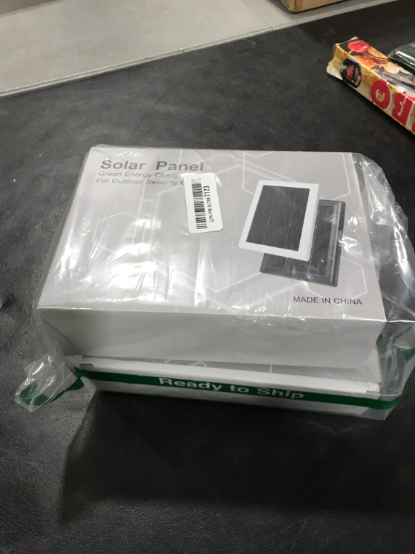 Photo 1 of BOBUY Ring Camera Solar Panel Charger, 5V 3.5W Solar Charger Compatible with Ring Spotlight Cam/Ring Stick Up Cam Battery Outdoor Wireless Ring Surveillance Camera, 16.4ft Cable (White, 2 Pack)