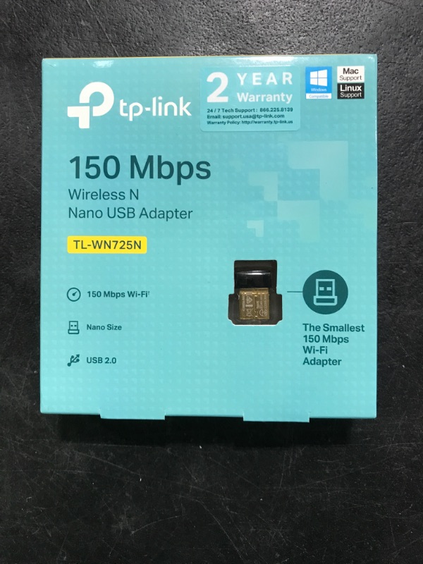 Photo 1 of TP-Link 150Mbps Wireless N Nano USB Adapter