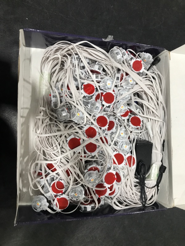 Photo 1 of DIERLIGHT 300FT Permanent Outdoor Lights, RGB LED Eaves Lights with APP/Remote Control, IP67 Waterproof LED Outdoor String Lights for Christmas, Halloween, Indoor,Outdoor Decor (2 Rolls of 150FT)