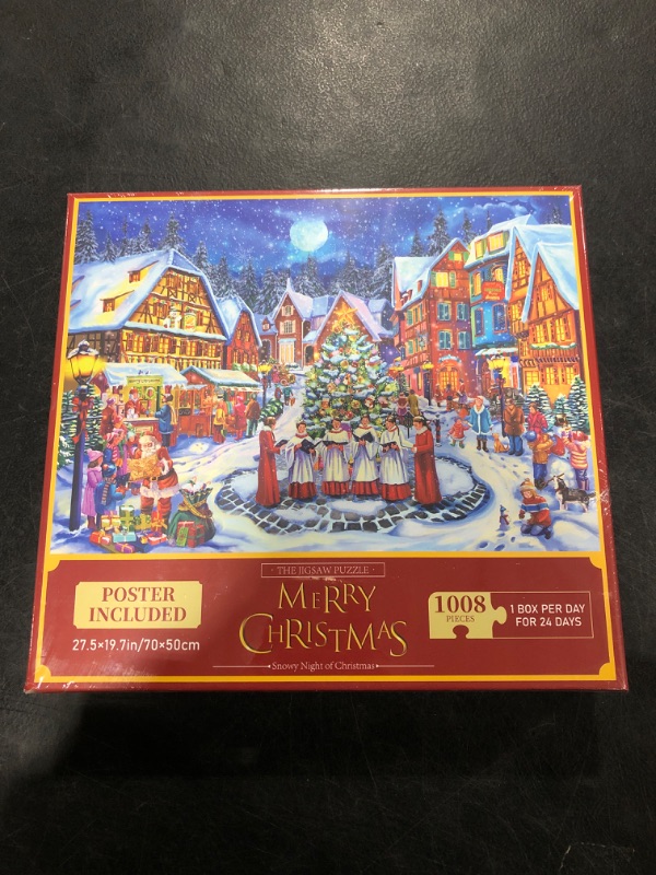 Jigsaw Puzzle Advent Calendar 2024, Jigsaw Puzzles for Adults 1008