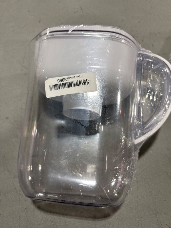 Photo 1 of Brita Metro Water Filter Pitcher with SmartLight Filter Change Indicator, BPA-Free, Replaces 1,800 Plastic Water Bottles a Year, Lasts Two Months, Includes 1 Filter, Small - 6-Cup Capacity, White