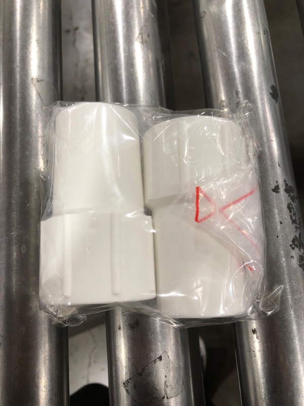 Photo 1 of HOXHA 2 Pack 1-1/2" Pool Hose Cuff Swimming Pool Replacement Cuff Threaded Hose Cuff for Spiral Wound Swimming Pool Vacuum Hose, Repair Hose Ends, Connect Vacuum Head to Skimmer Inlet