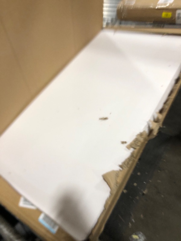 Photo 1 of Toemics Drop Ceiling, 12 Pack Ceiling Tile 2ft x 4ft PVC Ceiling Panel Cover 5mm Waterproof Washable and Fire-Rated Drop Ceiling Tile 96 Sq. Ft - White