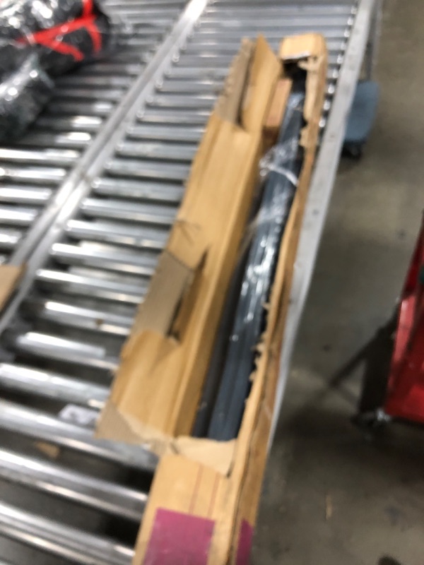 Photo 1 of CR Fence & Rail Horizontal Metal Deck Railing, 4ft Wide Handrail for Flat Surfaces, Simple Flat Railing, Black Straight Railing for Decks & Patio Railing, Horizontal Handrail 40inch Tall