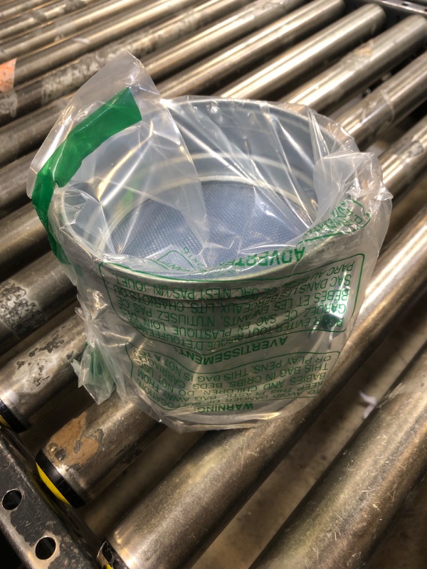 Photo 2 of 6" Inch Inline Round Duct Filter - G4 Class Filter with Mesh Screen - Dust Collection and Air Purification - Rigid or Flexible Vent Hose Filter