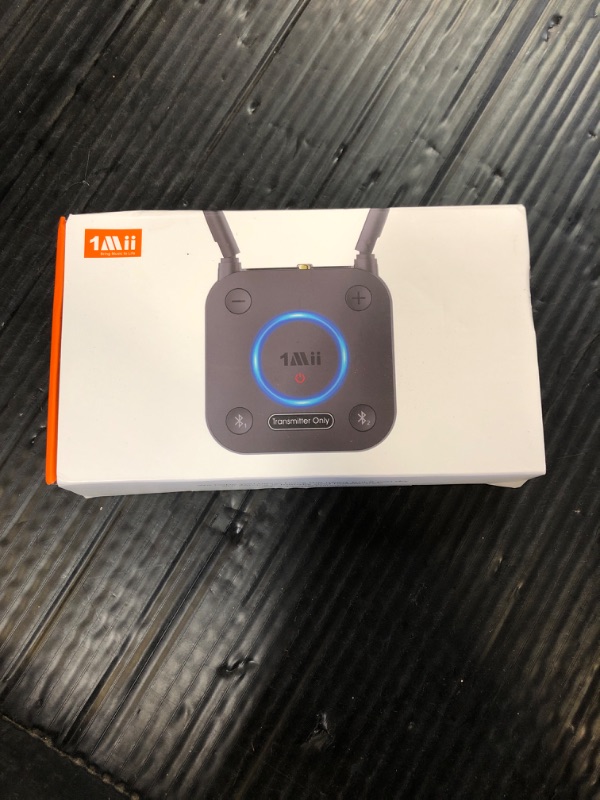 Photo 1 of 1Mii B06TX Bluetooth 5.2 Transmitter for TV to Wireless Headphone/Speaker, Bluetooth Adapter for TV w/Volume Control, AUX/RCA/Optical/Coaxial Audio Inputs, Plug n Play, aptX Low Latency & HD