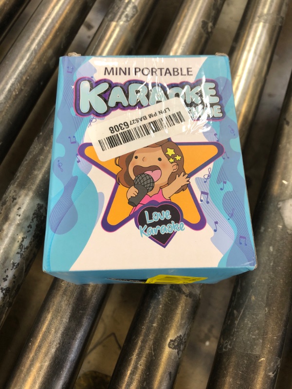 Photo 1 of Mini Karaoke Machine with 2 Wireless Microphone