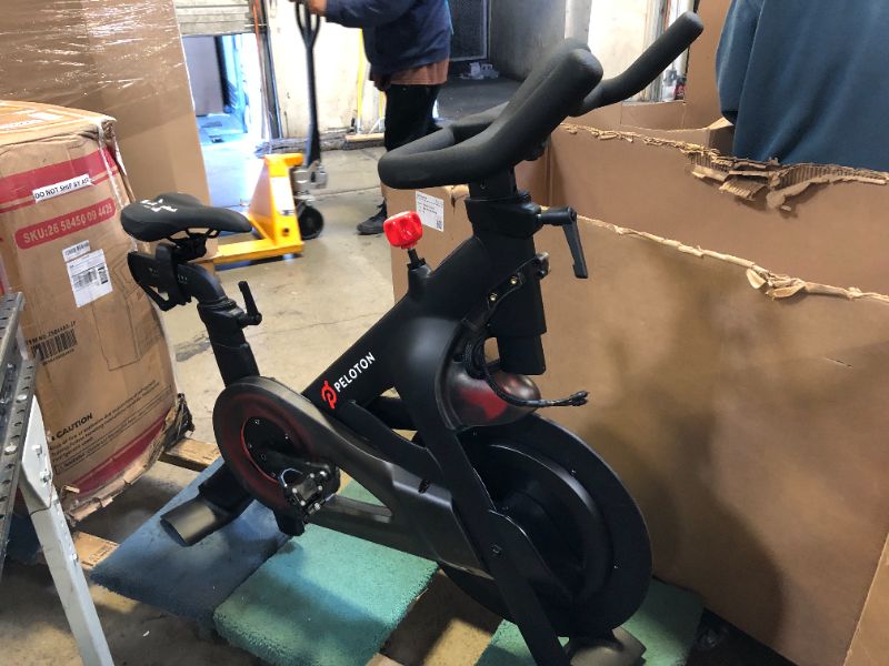 Photo 2 of Original Peloton Bike | Indoor Stationary Exercise Bike with Immersive 22" HD Touchscreen (Updated Seat Post)