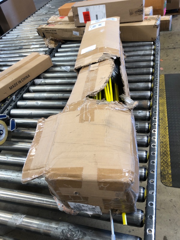 Photo 1 of Fiberglass Step in Electric Fence Posts 46 Inches, Temporary Fence Stakes for Cows, Sheep, Dog, Garden Protection, Portable Fence Ideal for Temporary Fencing or Electric Fencing-50 Pack