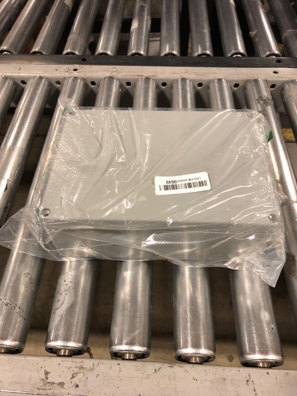 Photo 1 of LeMotech Electrical Box, Aluminum Alloy Metal Junction Box, IP67 Waterproof Dustproof Project Box, Outdoor Universal Enclosure, Grey 10.4x7.2x3.7in (265x185x96mm)