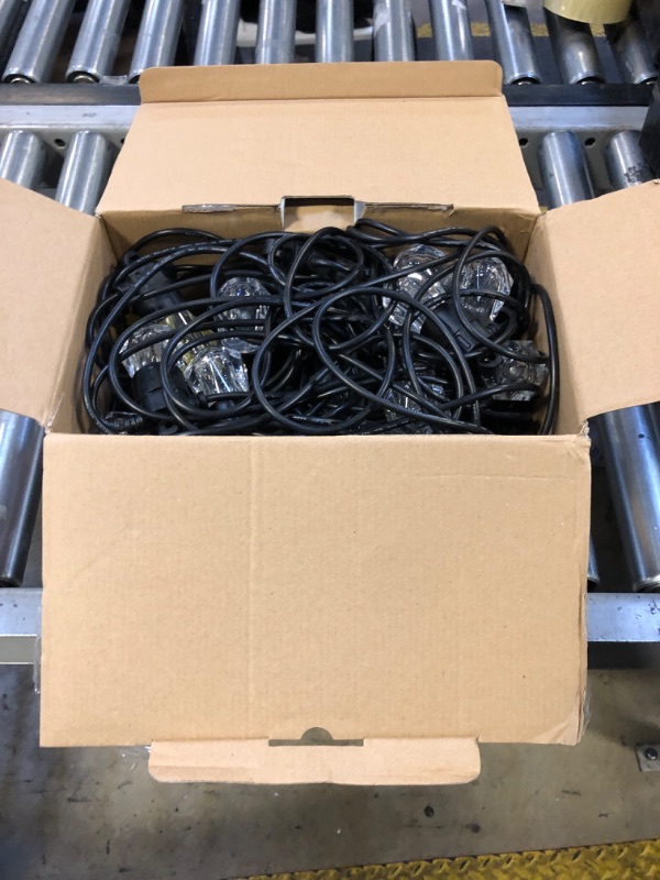 Photo 1 of XMCOSY+ 96FT Smart Outdoor String Lights - RGBCWIC Dimmable Acrylic Bulbs, Color Changing LED Patio Lights APP WiFi Control, Work with Alexa, IP65 Waterproof Outdoor Lights for Backyard Porch