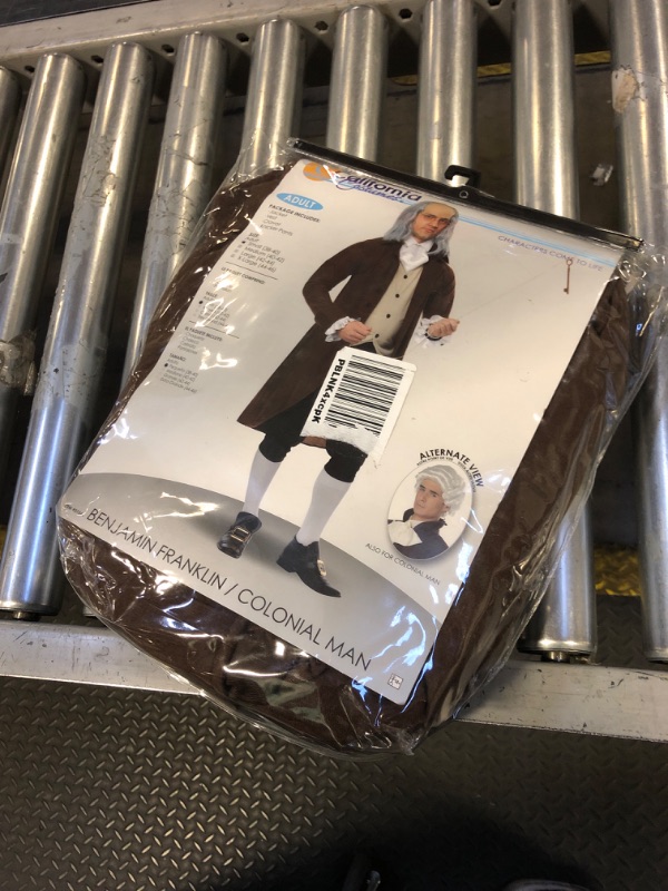 Photo 1 of Adult Benjamin Franklin Costume Small
