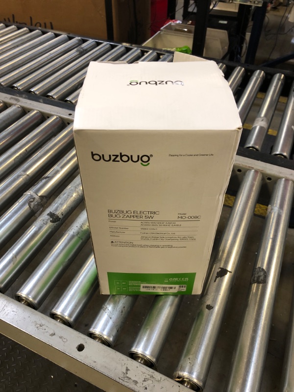 Photo 1 of Buzbug LED Bug Zapper Indoor Outdoor, 10 Years Lifespan Lamp Sustainable Less Power, 6.5ft Power Cord, High-Voltage Mosquito Zapper, Fly Trap Mosquito Trap, Fly Killer Fly Zapper -MO008C