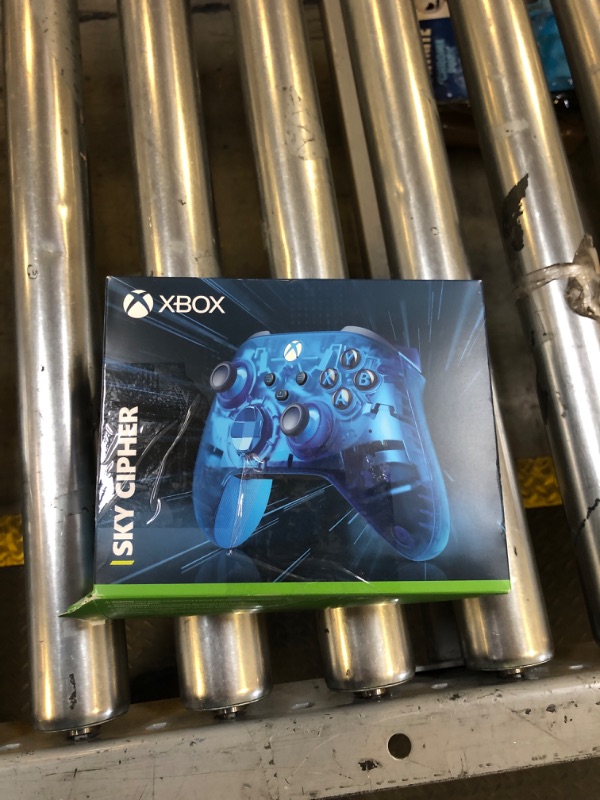 Photo 1 of Microsoft Xbox Wireless Controller Sky Cipher Special Edition - Wireless & Bluetooth Connectivity - New Hybrid D-Pad - New Share Button - Featuring Textured Grip - Easily Pair & Switch Between