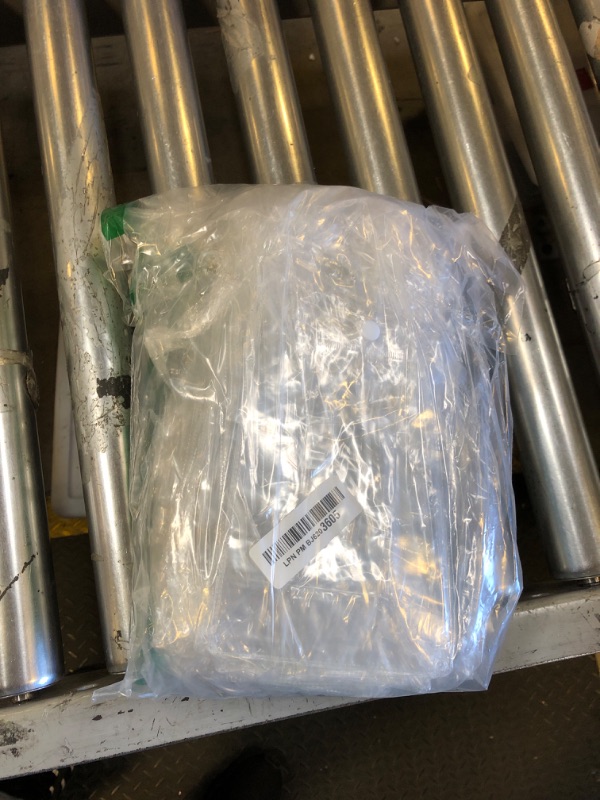 Photo 1 of LEIFIDE 50 Pcs Clear PVC Gift Bags with Handles Transparent Gift Bags Plastic Reusable Gift Bag Shopping Wedding Clear Goodie Bags Candy Totes Bags for School Birthday Party(5.1 x 7.5 x 3.1 Inch)