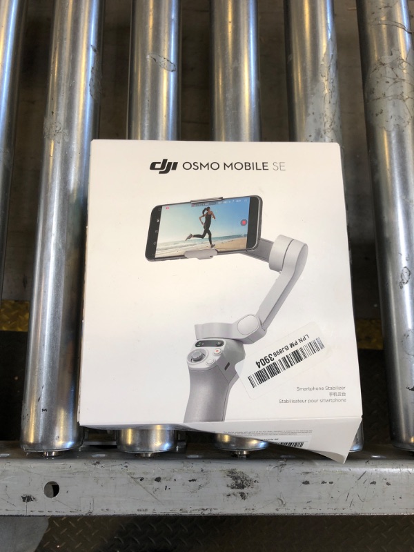 Photo 1 of DJI Osmo Mobile SE, 3-Axis Phone Gimbal, Portable and Foldable, Gimbal Stabilizer for iphone, Andriod, ShotGuides, ActiveTrack 6.0, Vlogging Stabilizer for Youtube, TikTok, Travel