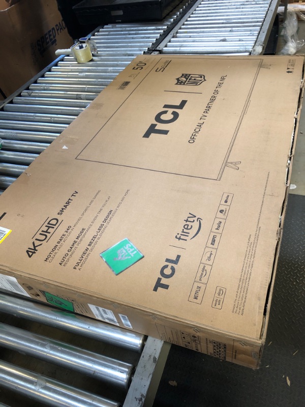 Photo 1 of TCL 50-Inch Class S5 UHD 4K LED Smart TV with Fire TV (50S551F