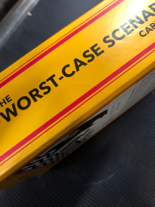 Photo 1 of The Worst-CASE Scenario Card Game - All New Family/Party Game | 0% Trivia, 100% Humorous Fun