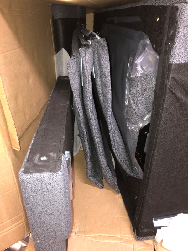 Photo 1 of GREY OTTOMAN (UNKNOWN SIZE)