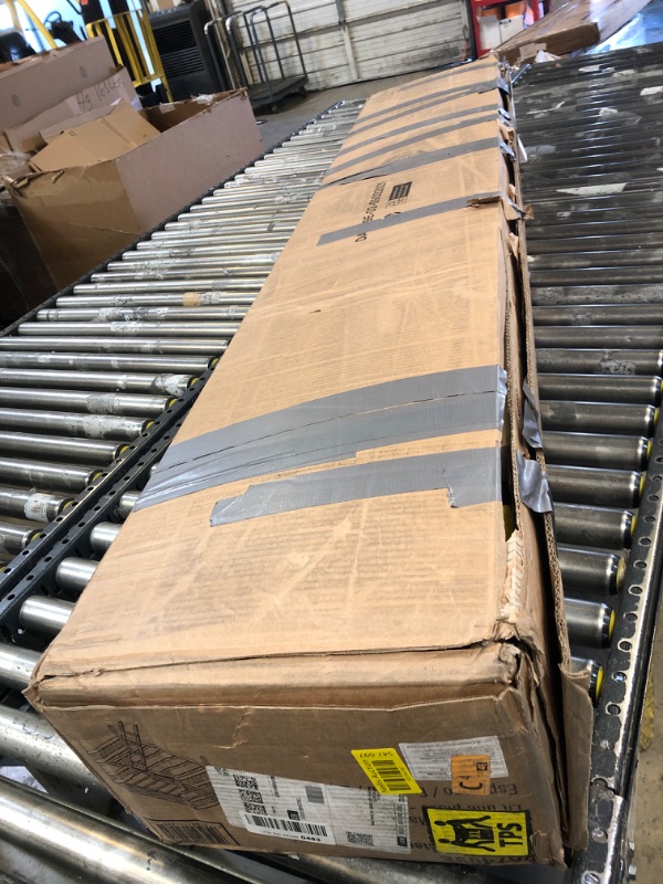 Photo 1 of DHP Airlie Convertible Wood Bunk Bed, Stackable and Detachable Bed Frames for Kids and Teens, with Angled Ladder, High Guardrail, Wood Slats, No Boxspring Required, Twin-Over-Full, Espresso