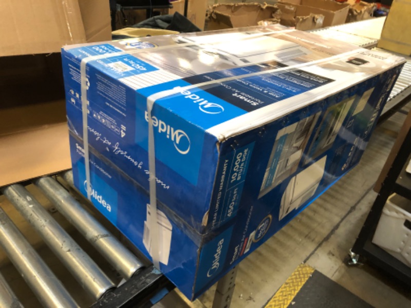 Photo 2 of -FACTORY SEALED- Midea 14,000 BTU ASHRAE (10,000 BTU SACC) Portable Air Conditioner, Cools up to 375 Sq. Ft., with Dehumidifier & Fan Mode & Heat