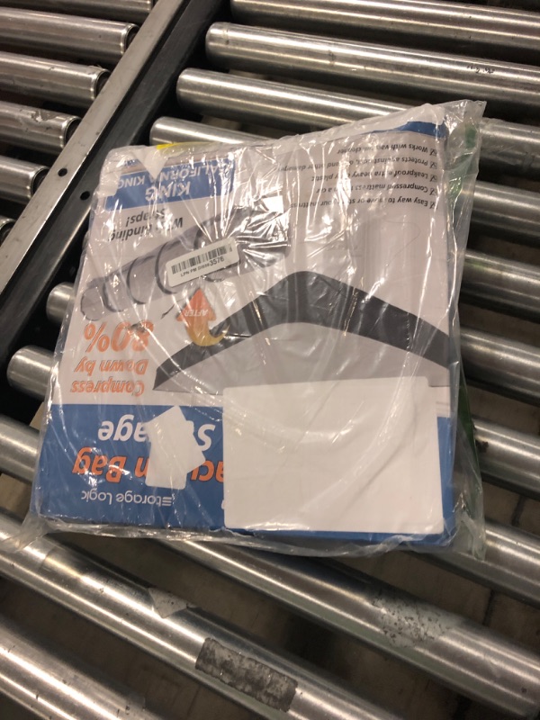 Photo 1 of King/Cal-King Foam Mattress Vacuum Bag for Moving, Storage, Vacuum Seal Mattress Bag with Straps