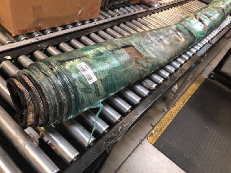 Photo 1 of Superior Danvers Collection Area Rug, Modern Elegant Damask Pattern, 10mm Pile Height with Jute Backing, Affordable Contemporary Rugs - Black, 8' x 10' Rug