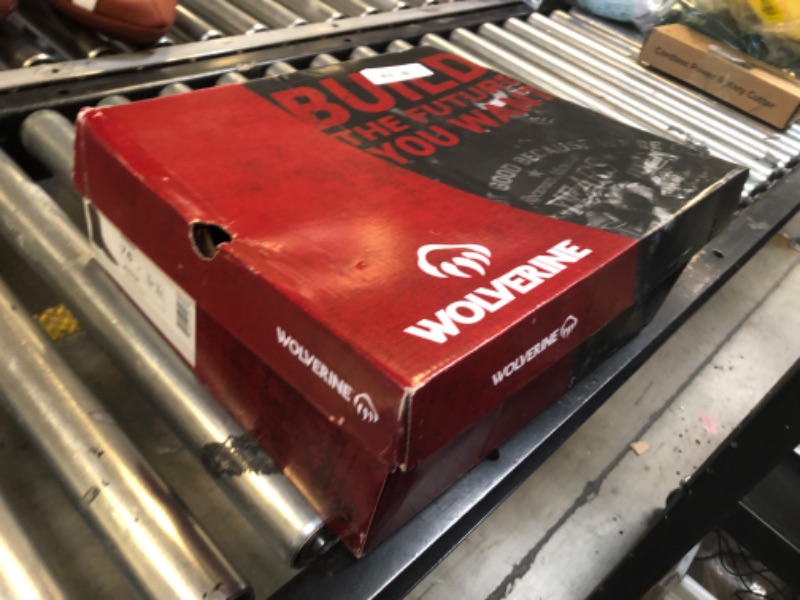 Photo 1 of WOLVERINE mens Rancher 10" Square Soft Toe Work Boot, Dark Brown/Rust, 7.5 Wide US